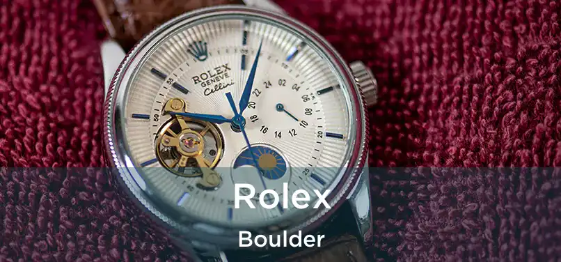  Rolex Boulder